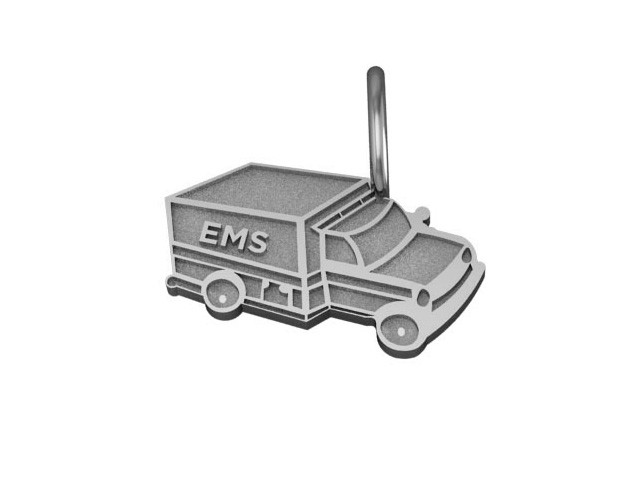 EMS Ambulance Charm 1